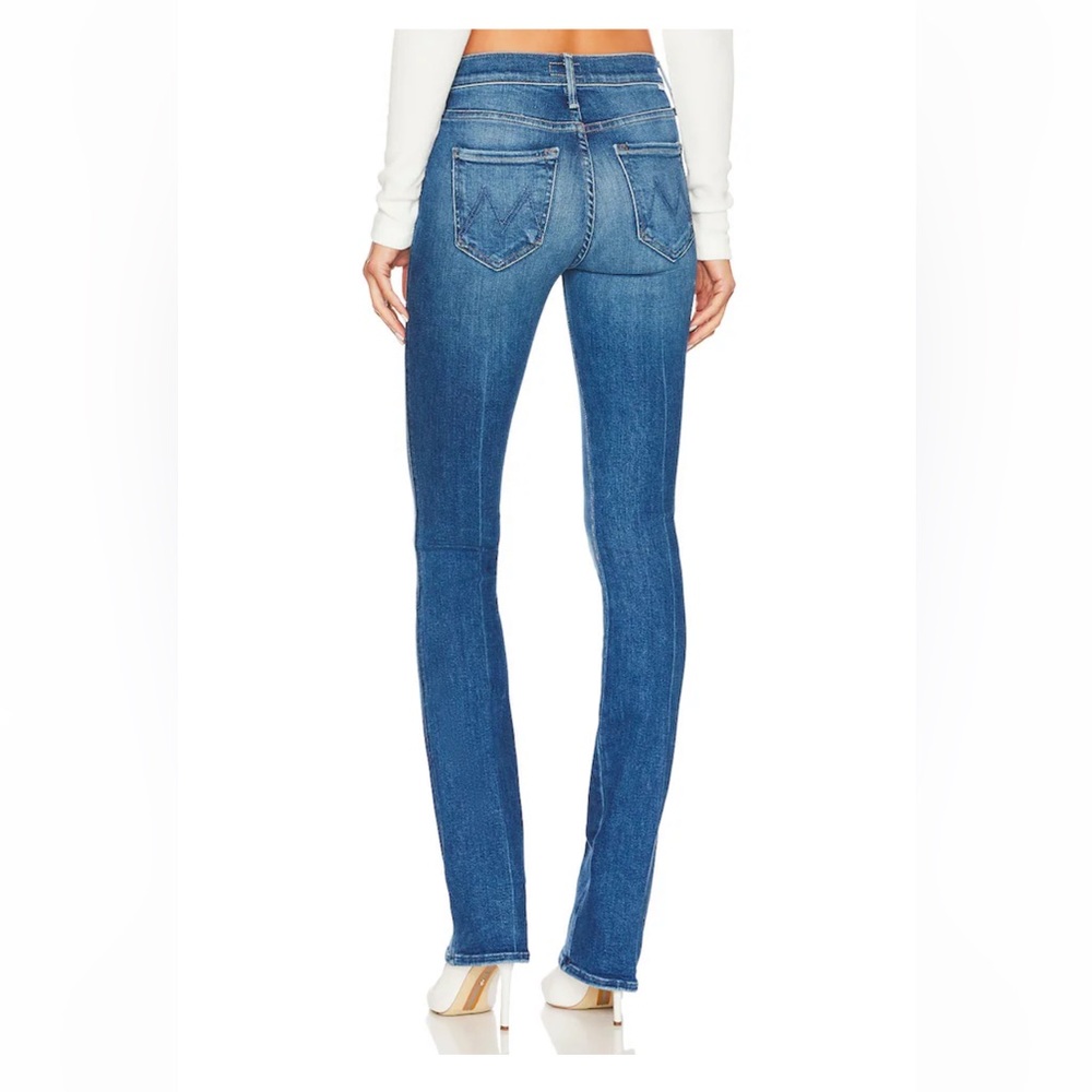 Mother Jeans The Double Insider Heel Jeans in Opposites Attract - Picture 3 of 10